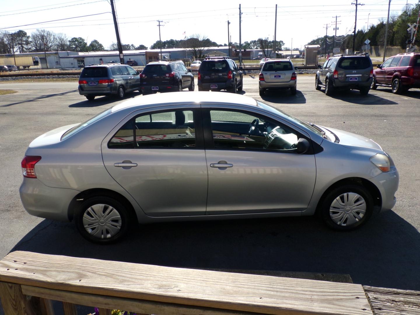 2008 Silver Toyota Yaris Sedan (JTDBT923381) with an 1.5L L4 DOHC 16V engine, located at 5700 Curlew Drive, Norfolk, VA, 23502, (757) 455-6330, 36.841885, -76.209412 - Photo#14